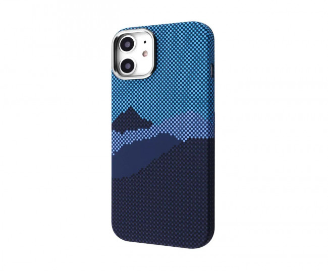 Чехол WAVE Gleam Case with Magnetic Ring iPhone 11 (blue mountain)